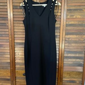 Calvin Klein s6 cocktail dress, Black.
